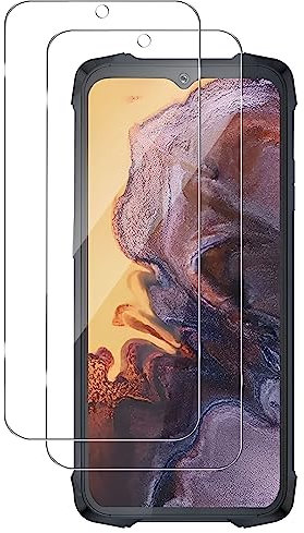 Dabuu Schutzfolie für Panzerglas für Cubot KingKong 9, HD Schutzglas 9H Härte Panzerfolie Anti-Fingerabdruck Hartglas Anti-Kratzen Blasenfrei Displayschutzfolie Folie - Transparent [2 Stück]