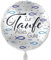 Folienballon Taufe alles Gute Deko Ballon Taufe Junge Mädchen Luftballon Baptize baptism Made in EU, ungefüllt, Helium geeignet