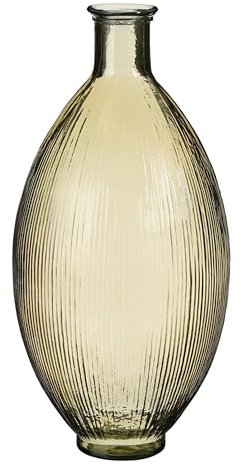 Mica Decorations Firenza Vase - 29x29x59 cm - Glas - Braun