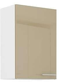 Küche Hängeschrank 50 Lara Cappuccino Hochglanz Küchenzeile Küchenblock