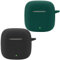 Msiall Silicone case compatibile con Huawei FreeBuds SE 2, [Supporta la ricarica wireless] [Custodia protettiva antiurto] Simpaticodi cartoni 3D black Green