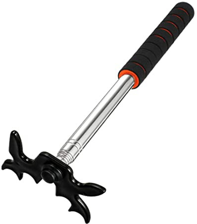 Giilayky Puente retráctil para Taco de Billar con Cabeza de Puente, Accesorio para Taco de Billar para Mesa de Billar, Cabeza de Puente, Negro