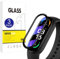 X-Dision [3 Pack] Protector de pantalla Compatible con Xiaomi Mi Smart Band 5,[Resistente a los arañazos][Cubierta completa curvada en 3D] Protector para Xiaomi Mi Smart Band 5
