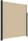 vidaXL Toldo Lateral retráctil Beige 220x500 cm