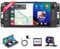 2+64G,Podofo Autoradio Für Jeep/Chevrolet/Chrysler/Dodge Wireless Carplay Android Auto mit Touchscreen 7”,Android Auto Stereo mit AHD Rückfahrkamera GPS Bluetooth RDS/FM Radio/CANBUS
