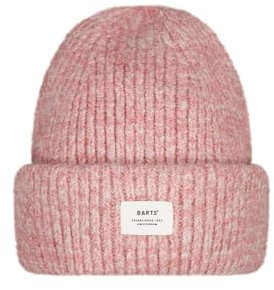 Barts Damen Beanie Strickmütze Owlet gestrickte Wintermütze mit Umschlag 3602 Rose 43
