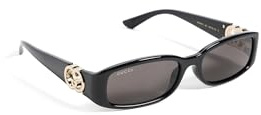 GUCCI Womens GG1661S Sunglasses, Black-Black-Grey, 54