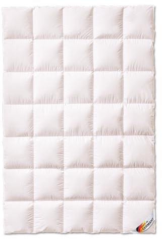 Künsemüller Finesse Bettdecke Sensofill Soft Faser 2cm Innen/Aussensteg, Warm, 135x200 cm