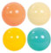 LUDI – Pelotas de Juego para lanzar, enrollar y para Piscina de Bolas – 7 cm, plástico Flexible antiaplastamiento – a Partir de 6 Meses