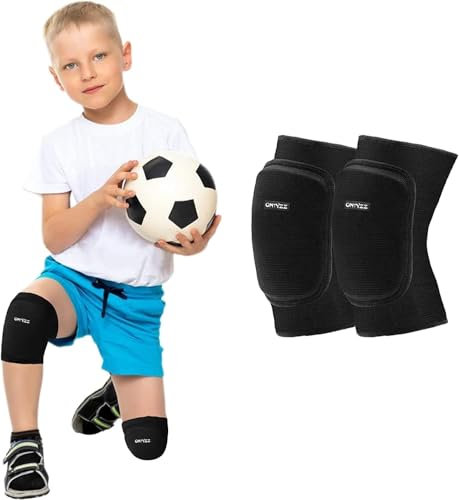 ONTYZZ Knee Pads Volleyball Knee Pad Dance Soft Knee Protector Warm Knee Sleeve for MTB Handball Yoga Snowboard Scooter Football Wrestling Knee Support Kids