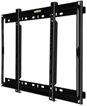 Support mural flottant pour TV LED LCD avec plateau de rangement et fonction décorative
