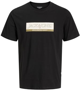JACK & JONES Jorinwood Block Branding Tee Ss Cn