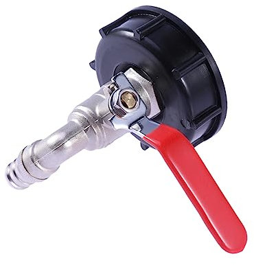 KONTONTY IBC Tankadapter Messing Gewinde Umrüstungsstück Für IBC-tonnenventile Langlebig Und Installieren Für Wassertanks Und Regenwassertonnen