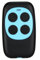 Cpolebev 280-868 MHz Garagenfernbedienungs-Duplikator, Multifrequenz-Funkkopierfernbedienung, Universal-Türöffner, Blau