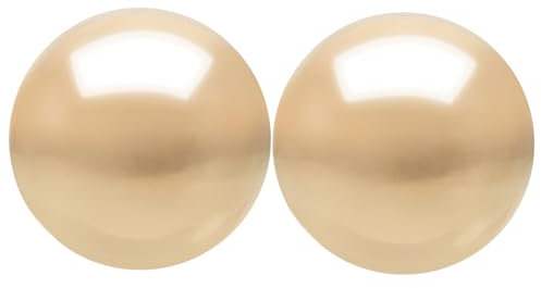 WRITWAA 2stücke Metall Massagebälle Für Hand Kleine Handrollbälle Aus Messing Praktische Handbälle Zur Entspannung Und Drucklinderung