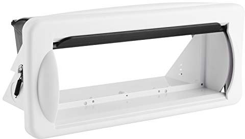 Marine Boat Single DIN DVD Radio Shield Cover Flush Mount for Boating