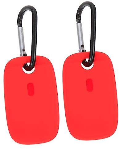 LAPYAPPE 2Stücke Schutzhülle Für Tracker Silikon Schutzcover Für Tile Mate Pro Langlebig Kratzfest Leicht Zu Reinigen Schutz Für Geräte Rote Farbe