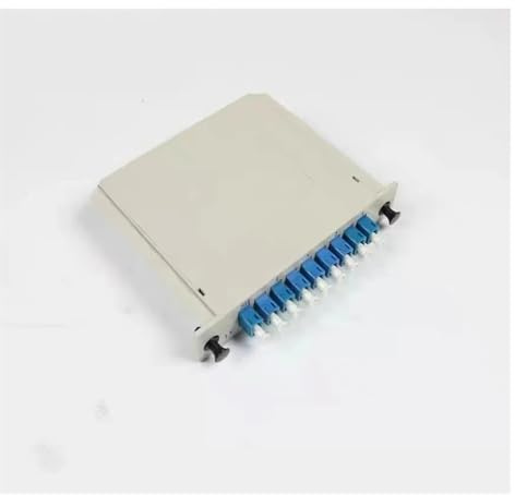 GHZHANG 5 stücke 1x8 optischer fasersplitter LXG 8 kerne bündel zopf LC UPC Fiber Optic stecker in koppler