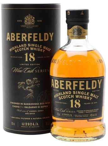 Aberfeldy 18 Year Old - Sangiovese Italian Wine Cask