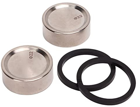 Tbest Pinza Freno a Disco per Bicicletta da 2 PCS per XT SLX, Lucidata per Mountain Bike, con Anelli di Tenuta
