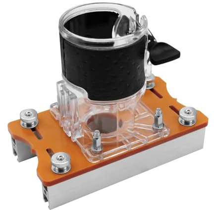 Woodworking Trimmer Router Transparent Base Power Tool Protective Shield Woodworking Router Table Accessories Woodworking Benchtop Equipment