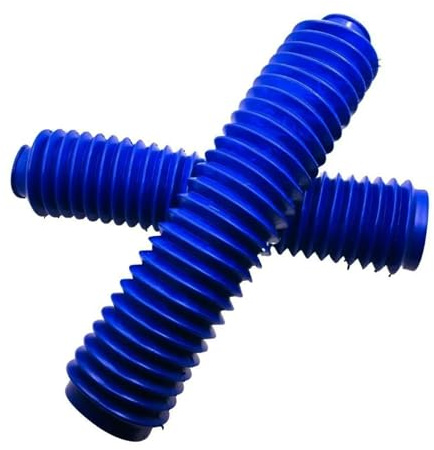 ZHAUPMCB Motorrad Gabelschutz Fit Für Honda CR125 CR150 CR250 CR500 CRF230 CRF250R CRF250X CRF450R CRF450X Motorrad Vorne Gummi Gabel Stiefel(Blue)