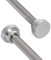 Stainless Steel Extendable Shower Curtain Pole 105-175cm Tension Rods for Curtains Telescopic Curtain Poles No Drilling Adjustable Shower Curtain Rail for Kitchen Cupboard Closet Bathroom Window