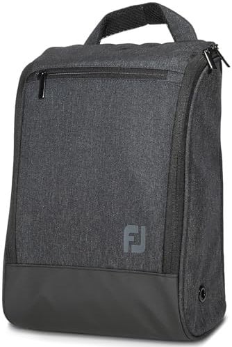 FootJoy Deluxe Shoe Bag, Heather Charcoal