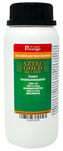 The Original Prestige - Gold Flavouring Essence Concentrate 280 ml – Add 20 ml into 750 ml – For Drinks and Beverages Mixers, HomeBrewing and More