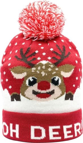 JAP Weihnachtsmütze - Warme wintermütze - Unisex