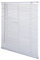 AQS INTERNATIONAL Easy Fit Multiple Size PVC Venetian Blind Drop 150cm Large Window Easy Fit Curtains Trimmable Shutters Twist Open Close Home Blinds (White, 90cm Wide (35.4) x 150cm)