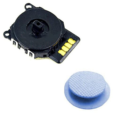Genérico Joystick Analogico Compatible para Sony PSP 2000 Series (2001, 2002, 2003, 2004, 200X) Color Azul Claro