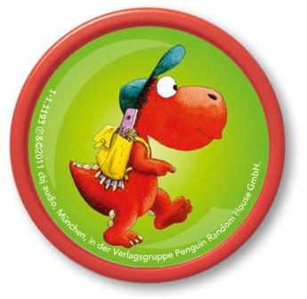 Kekz Audiochip für Kekzhörer, Der Kleine Drache Kokosnuss - Kekz 1: Kokosnuss kommt in die Schule, Hörspiel für Kinder ab 3 Jahren, Spielzeit ca. 47 min