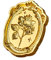 Starnearby Wachssiegel Stempel unregelmäßige Form für DIY Einladungen,Briefe und Hochzeit, Brieffreundschaft, Wax Seal Stamp（Vintage-Rosen）