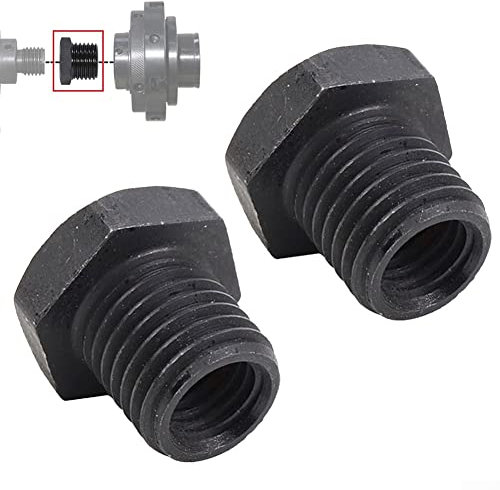 2PCS Lathe Headstock Spindle Adapter,Wood Turning Lathe Headstock Spindle Chuck Adapter M18X2.5 To 1-8TPI Tool