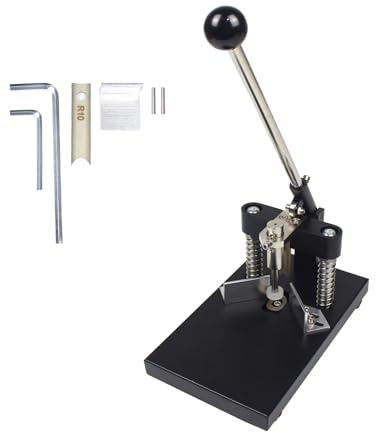 CNCTOPBAOS Manual Corner Rounder Cutter Machine Puncher R6mm/R10mm Blades