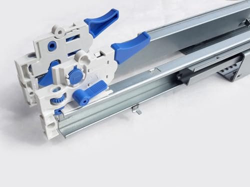 Schubladenschiene Teleskopauszug Vollauszug 350mm Tragk. 40 kg Schubkasten Soft-close Größe 10 Paar