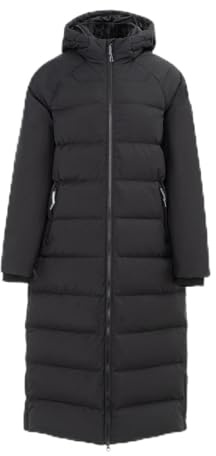 Karrimor Womens Helix Wind Resistant Long Hooded Down Jacket