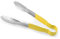 HENDI Pinze da portata HACCP, manico rivestito nei colori HACCP, pinze da cucina, pinze per alimenti, pinze per barbecue, pinze da servizio, 250 mm, in acciaio inox, giallo
