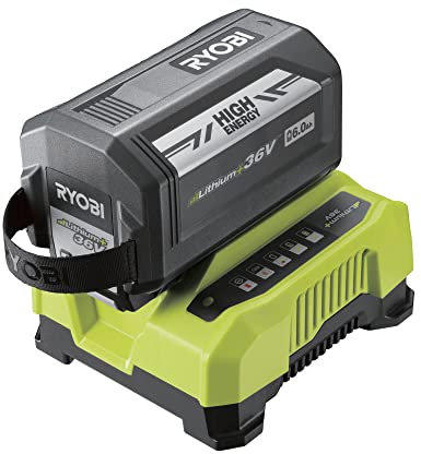 Ryobi Batterie 36V LithiumPlus 6.0 Ah - 1 Chargeur Rapide RY36BC60A-160