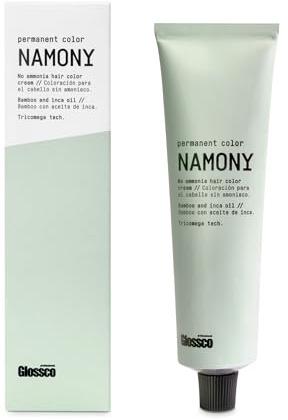 GLOSSCO PROFESSIONAL - Tinte sin Amoniaco Namony 9.3 Rubio Clarisimo Dorado, 100 ml, Bamboo y Aceite de Inca, Color Intenso y Natural, Cabello Hidratado, Cubre 100% Canas, Suavidad y Brillo