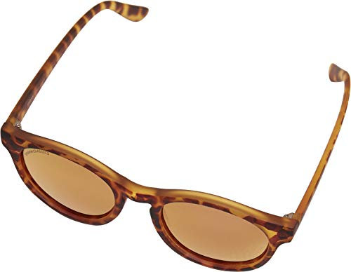 Urban Classics Unisex Sunglasses Sunrise UC Sonnenbrille, Brown Leo/rosé, one Size