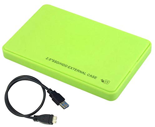 Enclosure Hard Disk, 2.5 pollici SATA USB 3.0 HDD HDD Hard Drive Box Case Caddy, Mobile Laptop Hard Disk Box HDD SSD Case Sata to Hard Drive Box Enclosure Adapter 5Gbps