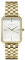 Rosefield Damenuhr The Octagon Gold 23 * 29 mm Quadratisches Gehäuse mit Weißem Zifferblatt und goldenem Band - OCWSG-O40