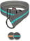 TRIXIE Fusion Erziehungskette, extra breit, S-M, 28-38 cm/35 mm, Graphit/Ozeanblau