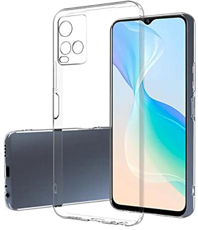 NOVAGO Compatible avec Vivo Y33s Vivo Y21 et Vivo Y21s - Coque arrière Transparent Ultra résistant en Gel Souple
