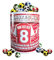 The Gooners Personalised Football Team Shirt Mug Gift with Chocolate Footballs