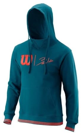 Wilson Herren Bela Po Hoody-Slimfit Blau L Kapuzenpullover (1er Pack)