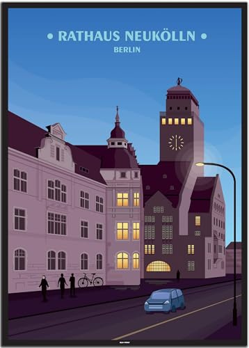 BLN PRINT Neukölln (2) - Vintage Travel Poster