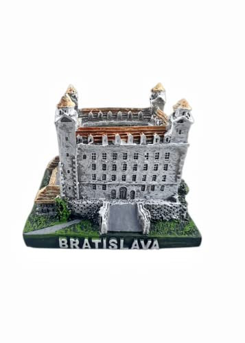 MUYU Craft 3D Bratislava Slowakei Tourist Souvenir Home Office Fensterbank Tisch Dekoration Ornament Statue Collection